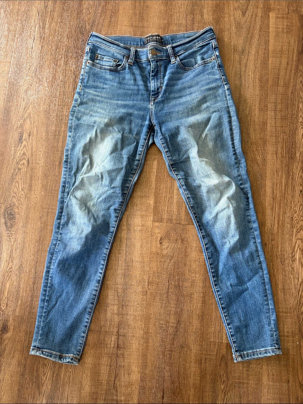 Banana Republic Sculpt Skinny Jeans Size 27/4 Medium Wash Stretch Denim